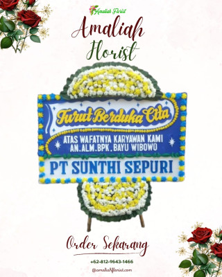 Papan Bunga Duka di Kapias Pulau Buaya
