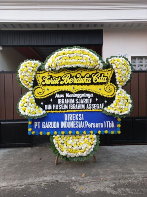 Papan Bunga Duka di Kapias Pulau Buaya