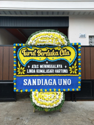 Papan Bunga Duka di Kapias Pulau Buaya